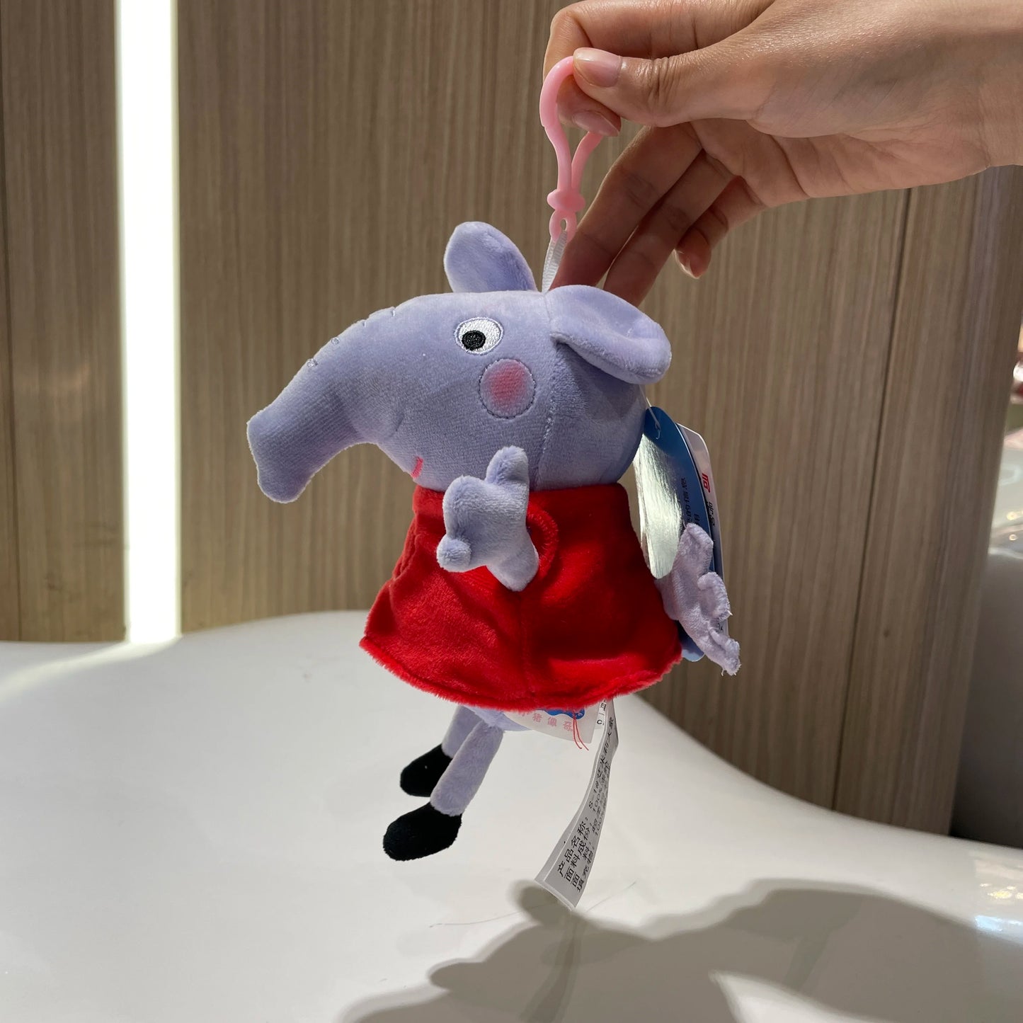 Peppa Pig Plüschpuppe (19 cm) – Weiche Kinder Plüschfigur mit Peppa, George, Suzy & Co.