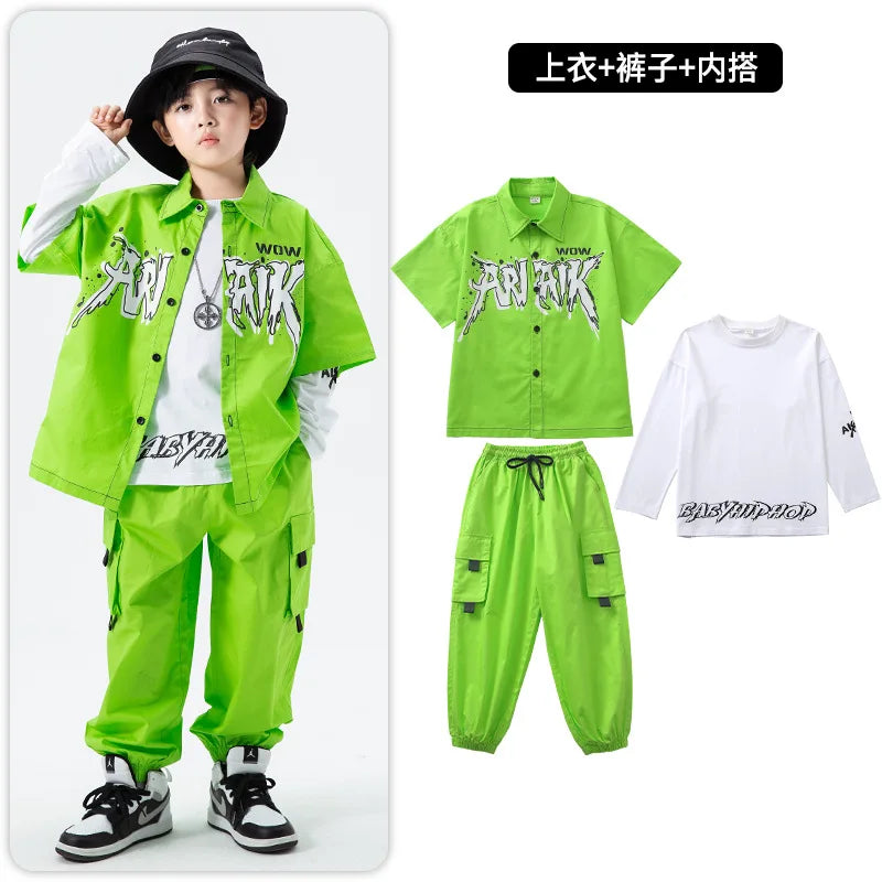 Lässiges Hip-Hop-Set – Streetwear für Jungen und Mädchen