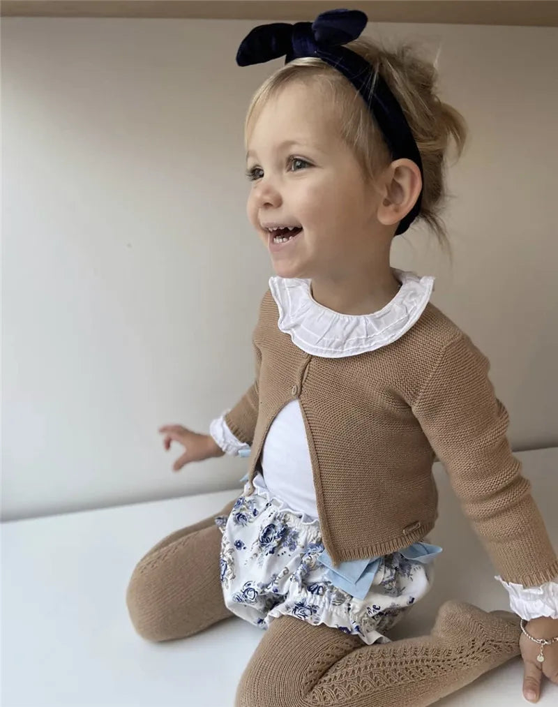 Atmungsaktive Baumwoll-Strumpfhosen für Mädchen – Festes, bequemes Design, niedliche Motive, ideal für 0-5 Jahre, perfekt für Alltag und Freizeit