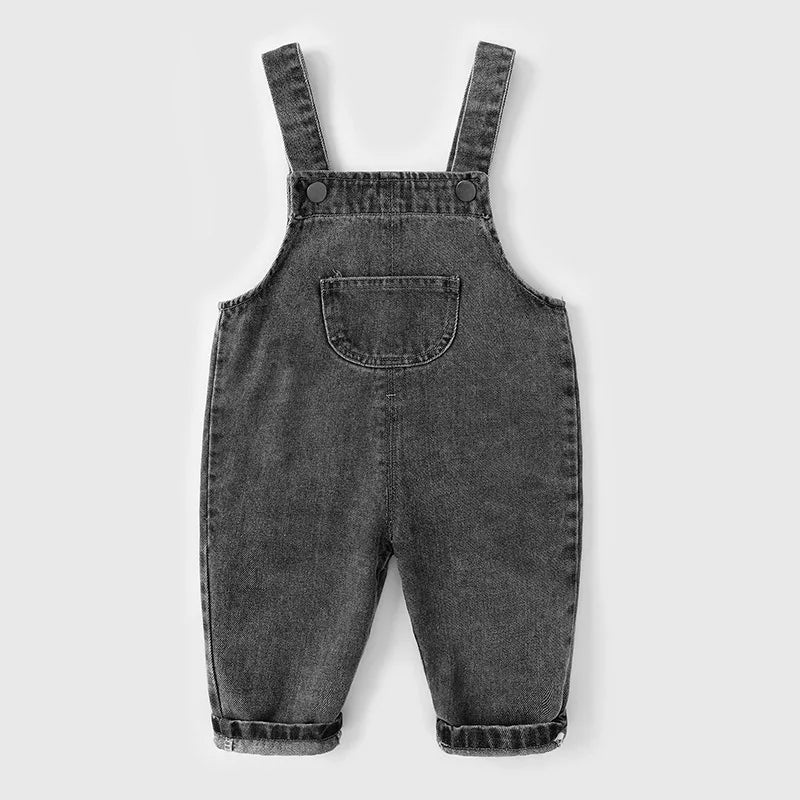 Unisex-Denim-Overall – Lässiger Kurz-Style für Babys und Kleinkinder