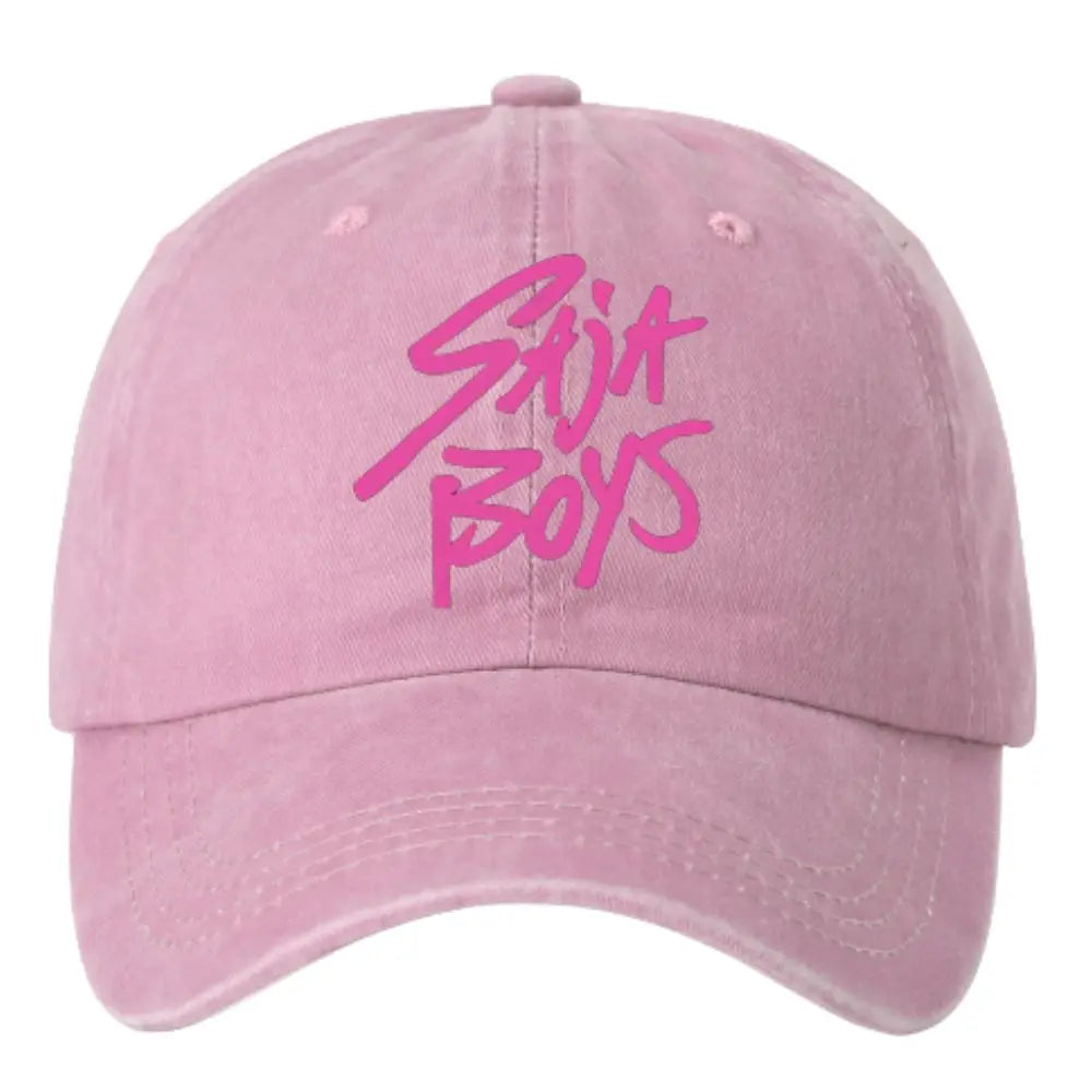 Kpop Demon Hunters Baseballkappe Huntrx Saja Jungen Cosplay Baseballkappe für Männer Frauen Sommer Trucker Hut Verstellbare Kappe Halloween
