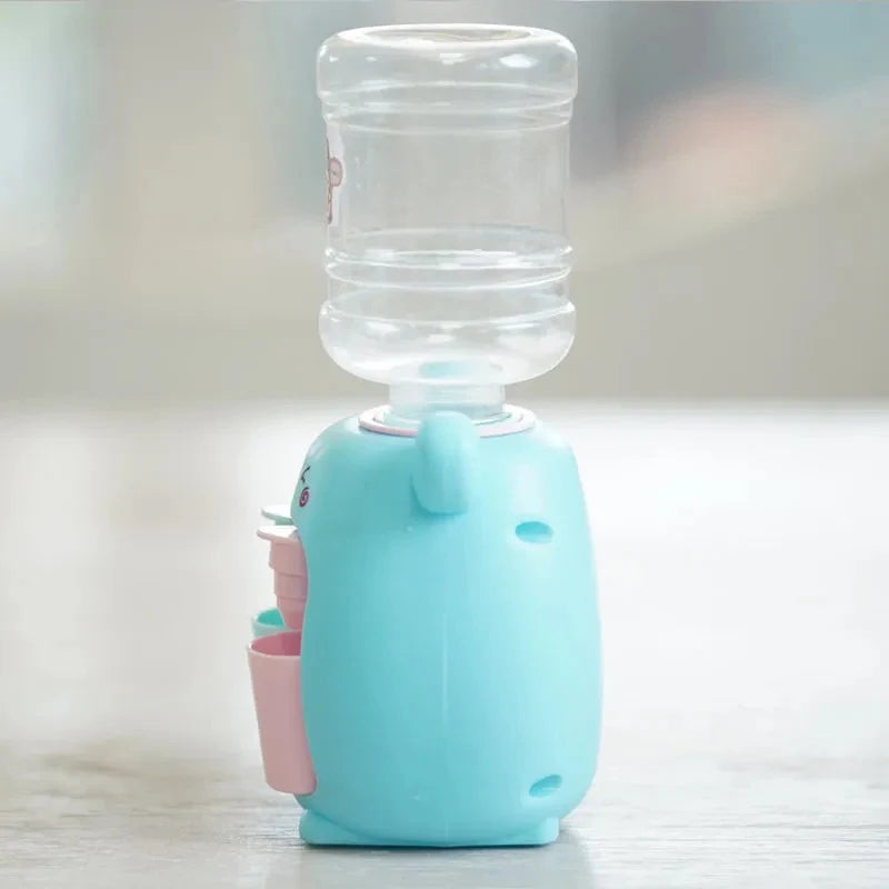 Kinder Mini Wasserspender mit Dualfunktion – Simulationsspielzeug für Wasser, Saft und Milch, Trinkbrunnen, Küchenspielzeug für Jungen und Mädchen, tolles Geschenk