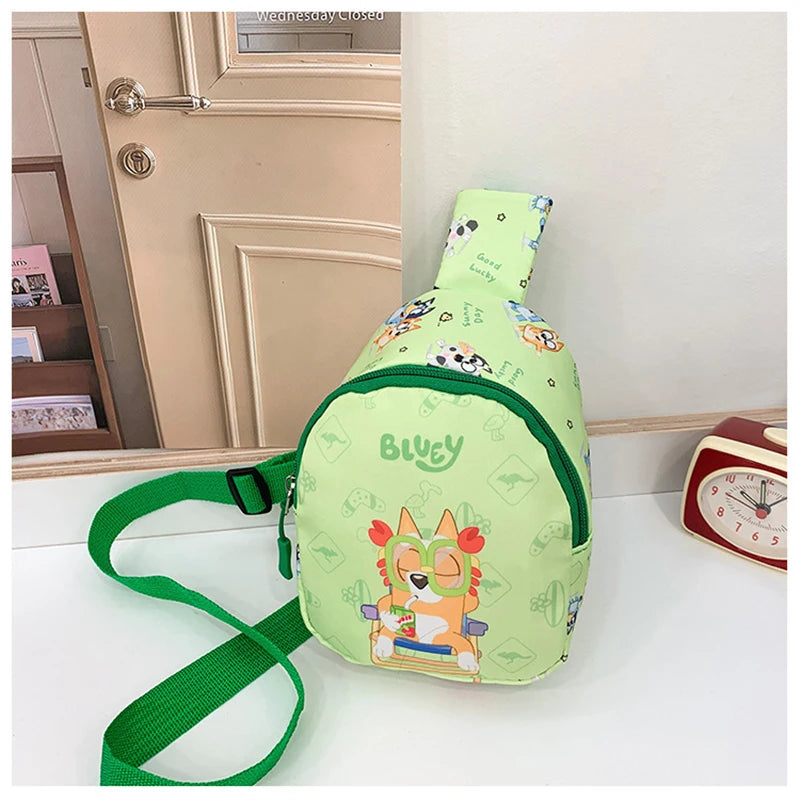 Bluey & Bingo Cartoon Rucksack für Kinder
