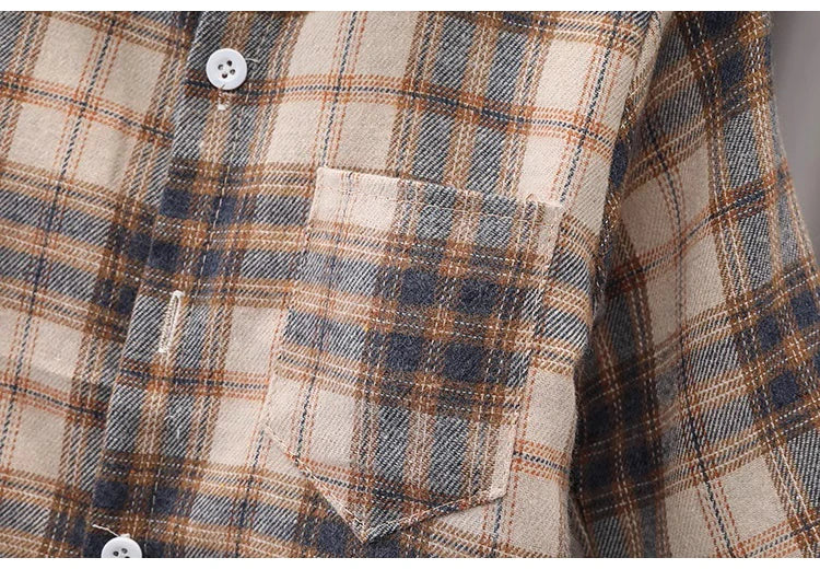 Kinder-Hemd-Kleidung, Frühling, Kariertes Kinder-Hemd – Klassische Baumwoll-Bluse für Jungen & Mädchennne Blusen, Kleidung, Kleinkind, Jungen, karierte Baumwolle, Tops, 1, 2, 3, 4 Jahre, Kinder-Langarmshirt