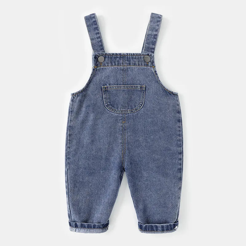 Unisex-Denim-Overall – Lässiger Kurz-Style für Babys und Kleinkinder