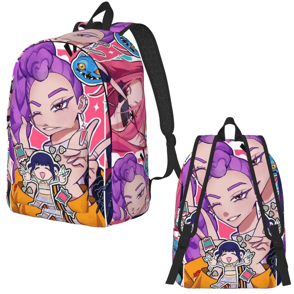 Kpop Demon Hunters Rucksack – Cooler Alltags-Rucksack