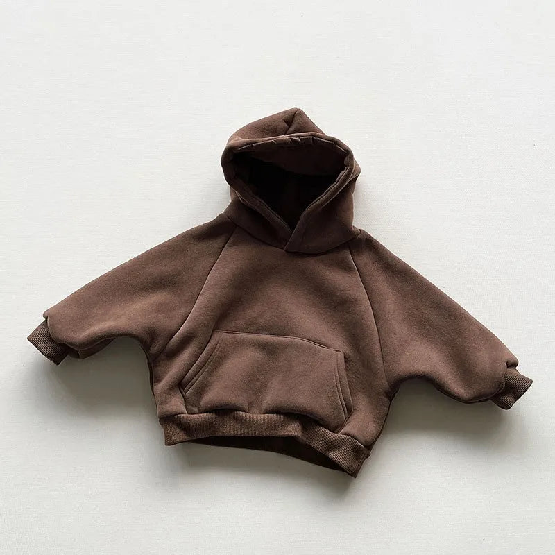 Warmer Fleece-Hoodie – Kuscheliger Unisex-Pullover für den Winter