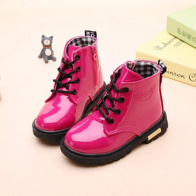 Kinder Knöchel Schuhe Knöchel-Stiefel – Modische & Wasserdichte Schuhe für Kinder