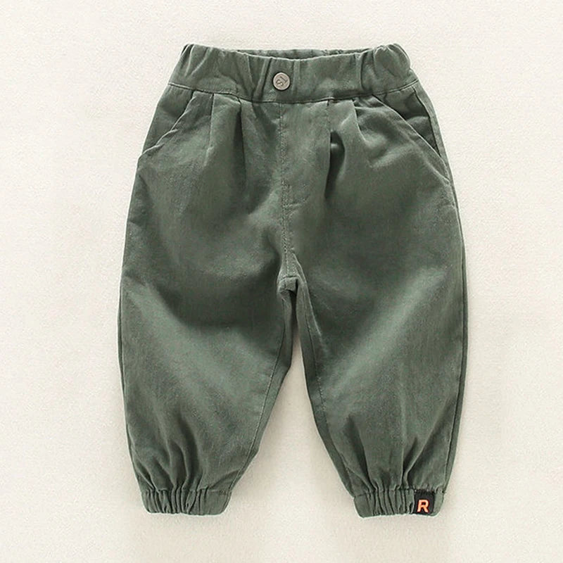 Lässige Jogginghose für Kinder – Bequeme Cargo-Hose mit Kordelzug