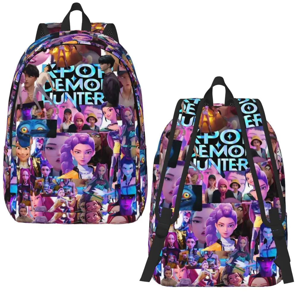 Kpop Demon Hunters Rucksack – Cooler Alltags-Rucksack