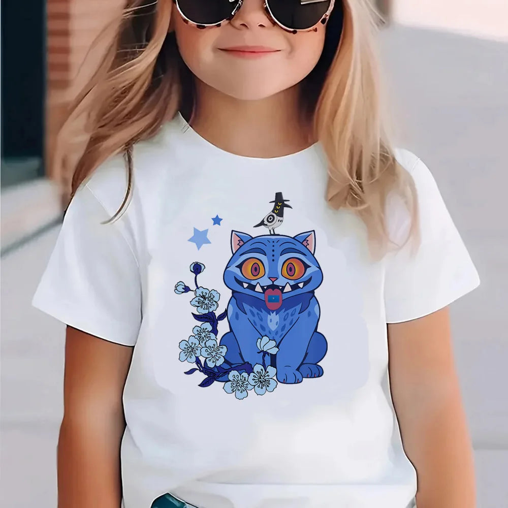Kinder T-Shirt „Kpop Demon Hunters“ – Cooles T-Shirt im Harajuku-Stil