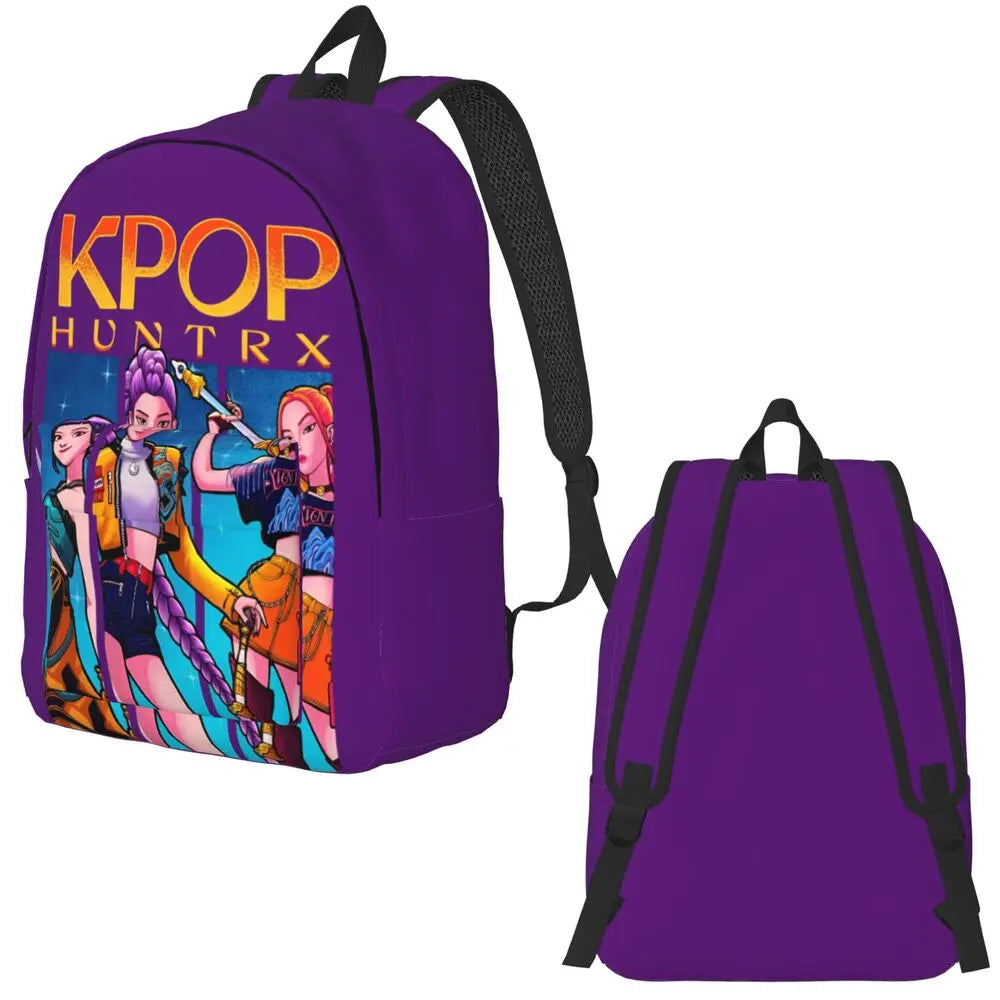 Kpop Demon Hunters Rucksack – Cooler Alltags-Rucksack
