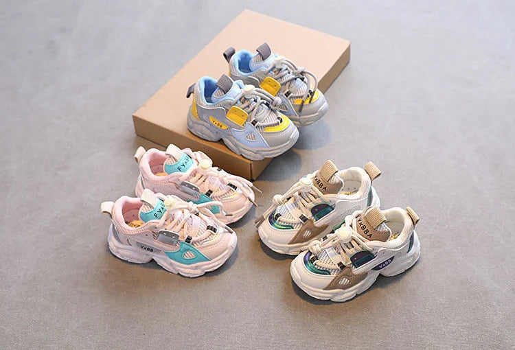 Freizeitschuhe für Kinder – Atmungsaktive Turnschuhe mit Anti-Rutsch-Sohle