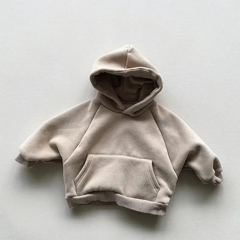 Warmer Fleece-Hoodie – Kuscheliger Unisex-Pullover für den Winter
