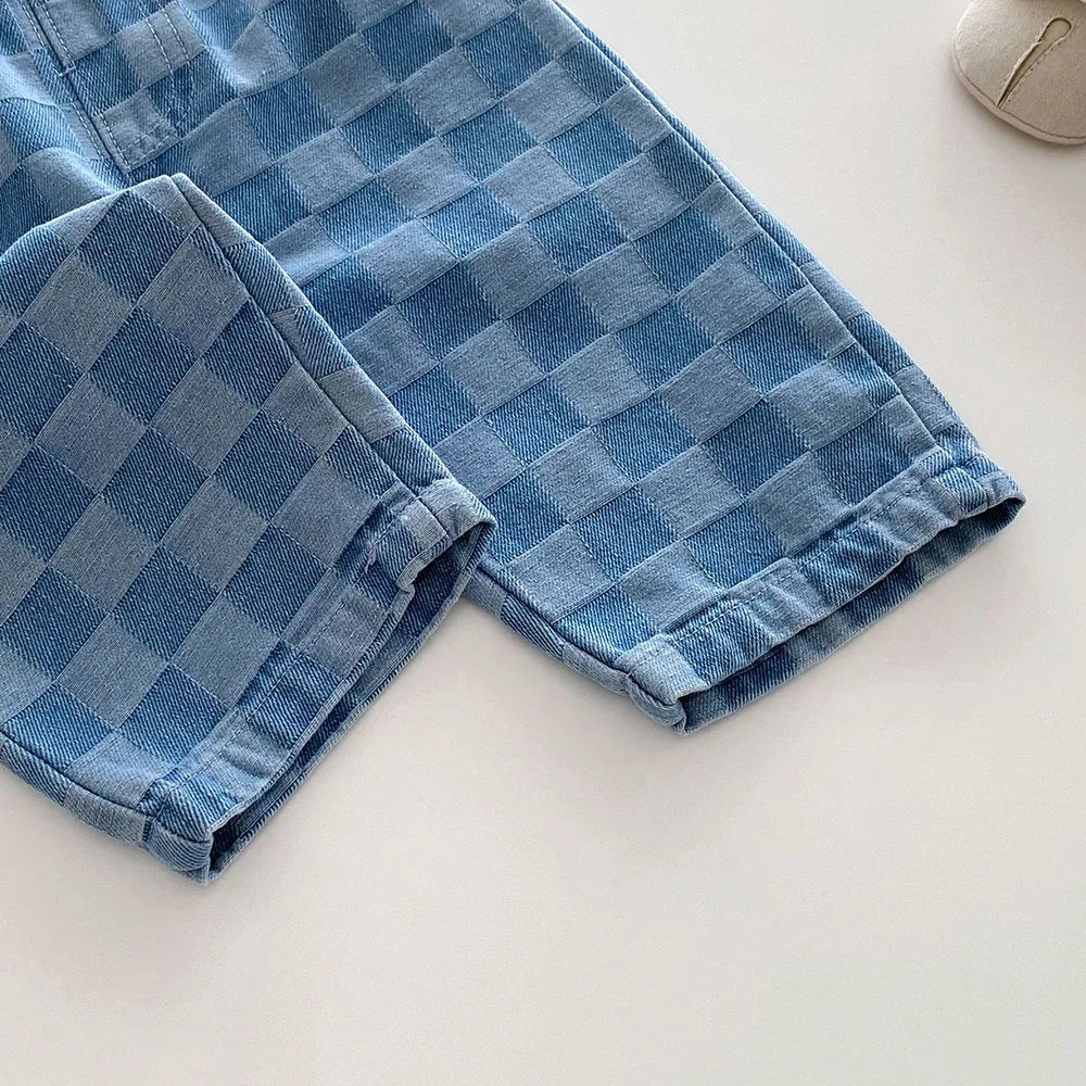 Unifarbene Hose – Bequeme Freizeithose für Kinder mit elastischem Bund