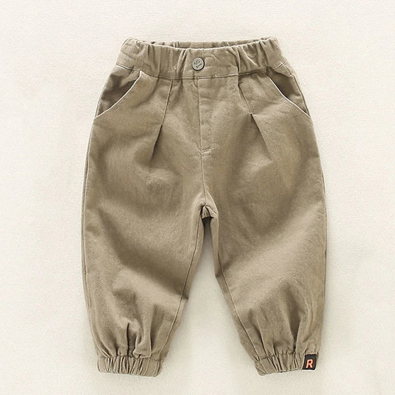 Lässige Jogginghose für Kinder – Bequeme Cargo-Hose mit Kordelzug