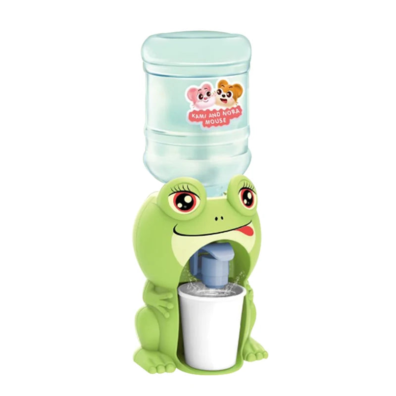 Kinder Mini Wasserspender mit Dualfunktion – Simulationsspielzeug für Wasser, Saft und Milch, Trinkbrunnen, Küchenspielzeug für Jungen und Mädchen, tolles Geschenk