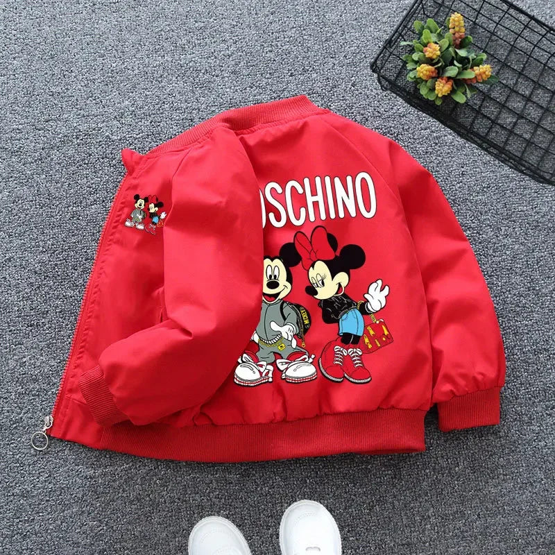 Donald Duck Jacke – Modische Windbreaker für Baby Jungen & Mädchen