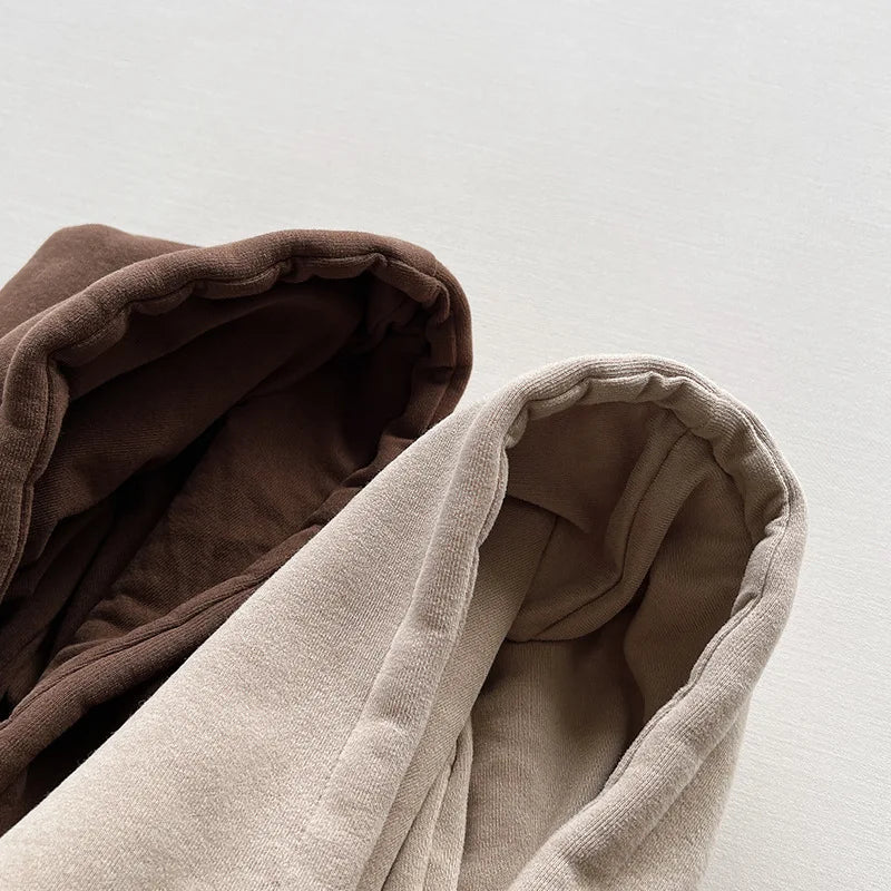 Warmer Fleece-Hoodie – Kuscheliger Unisex-Pullover für den Winter