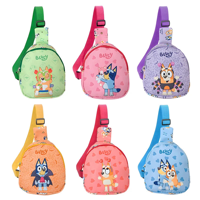 Bluey & Bingo Cartoon Rucksack für Kinder