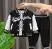 Casual 2-teiliges Set für Jungen – Jacke und Hose mit Buchstabendruck