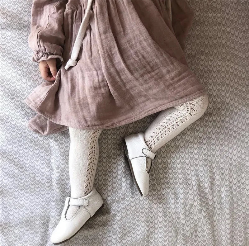 Atmungsaktive Baumwoll-Strumpfhosen für Mädchen – Festes, bequemes Design, niedliche Motive, ideal für 0-5 Jahre, perfekt für Alltag und Freizeit