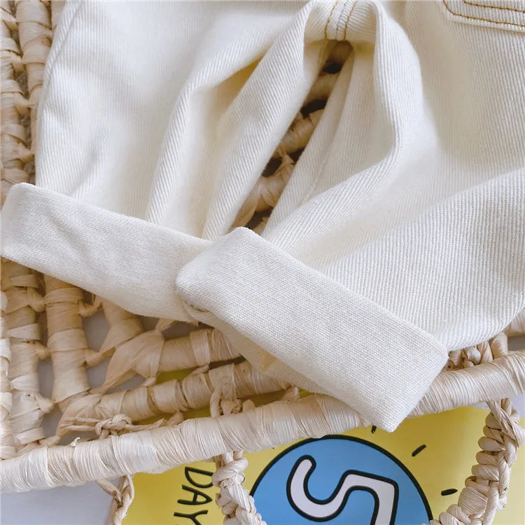 Jeans für Babys – Hohe Taille für warme Herbst-Winter-Tage