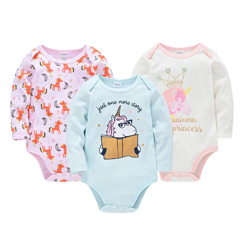Baby-Body-Set – Weiche Baumwoll-Bodys für Neugeborene im 3er- oder 6er-Pack
