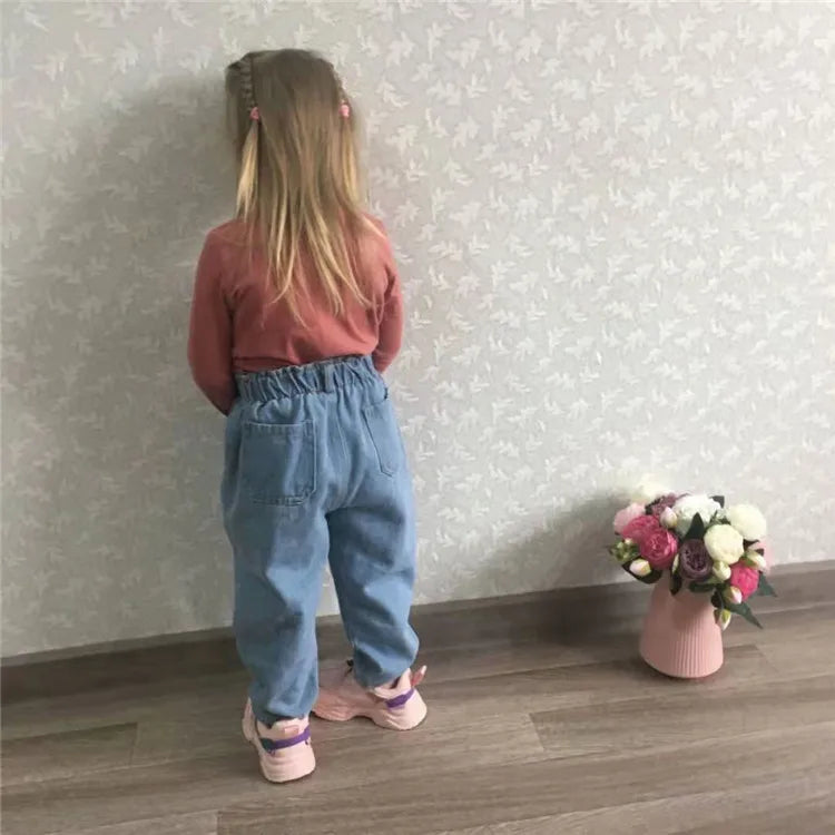 Jeans für Babys – Hohe Taille für warme Herbst-Winter-Tage