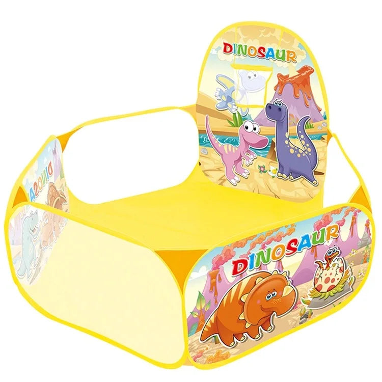 Ballbecken mit Korb ( 1,2 Meter ) – Das coole Indoor- und Outdoor-Spielzeug für Kinder.