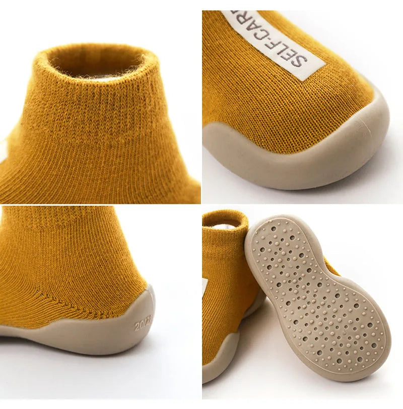 Bequeme Babyschuhe – Lauflernschuhe für Kleinkinder mit weicher, rutschfester Sohle