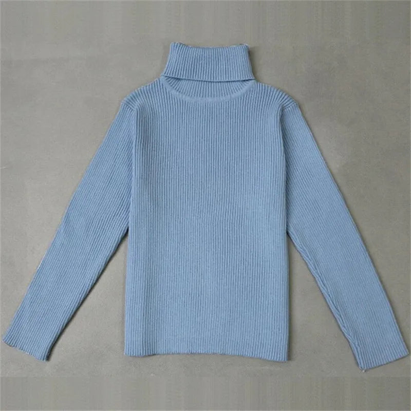 Kinder-Rollkragenpullover – Weicher Strickpullover für Babys und Kleinkinder