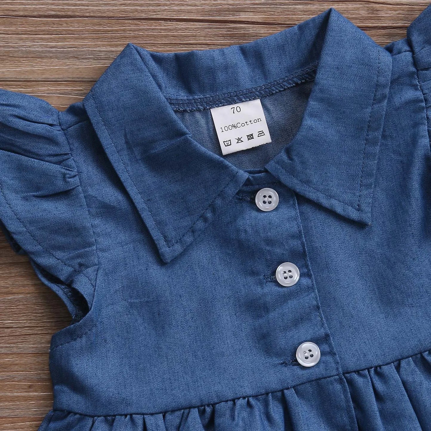 Sommerkleid für kleine Prinzessinnen – Ärmelloses Partykleid mit Rüschen
