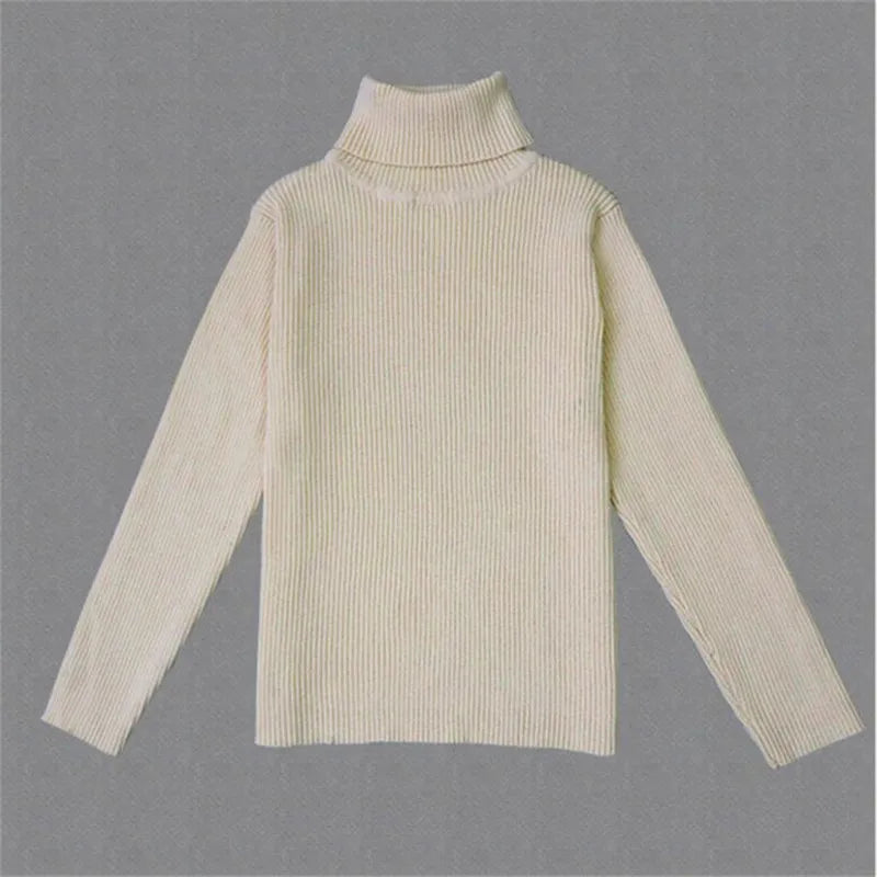 Kinder-Rollkragenpullover – Weicher Strickpullover für Babys und Kleinkinder
