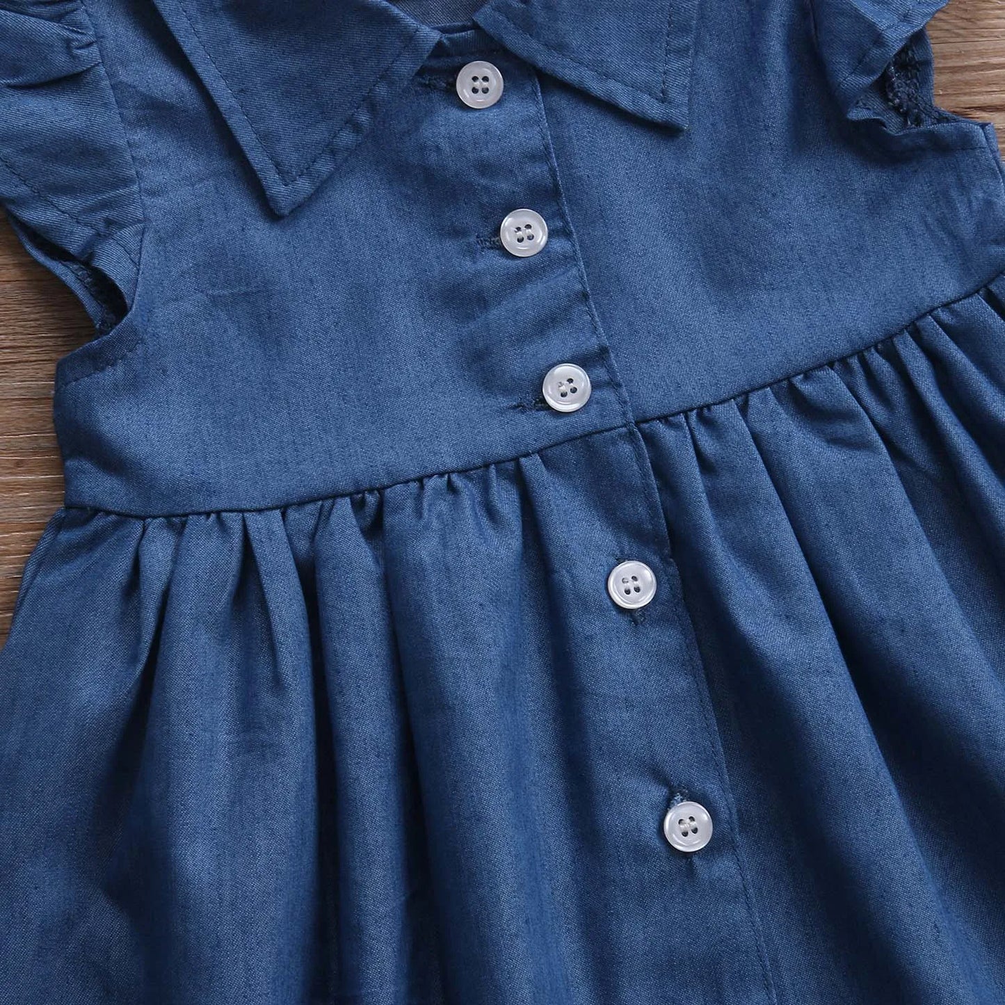 Sommerkleid für kleine Prinzessinnen – Ärmelloses Partykleid mit Rüschen