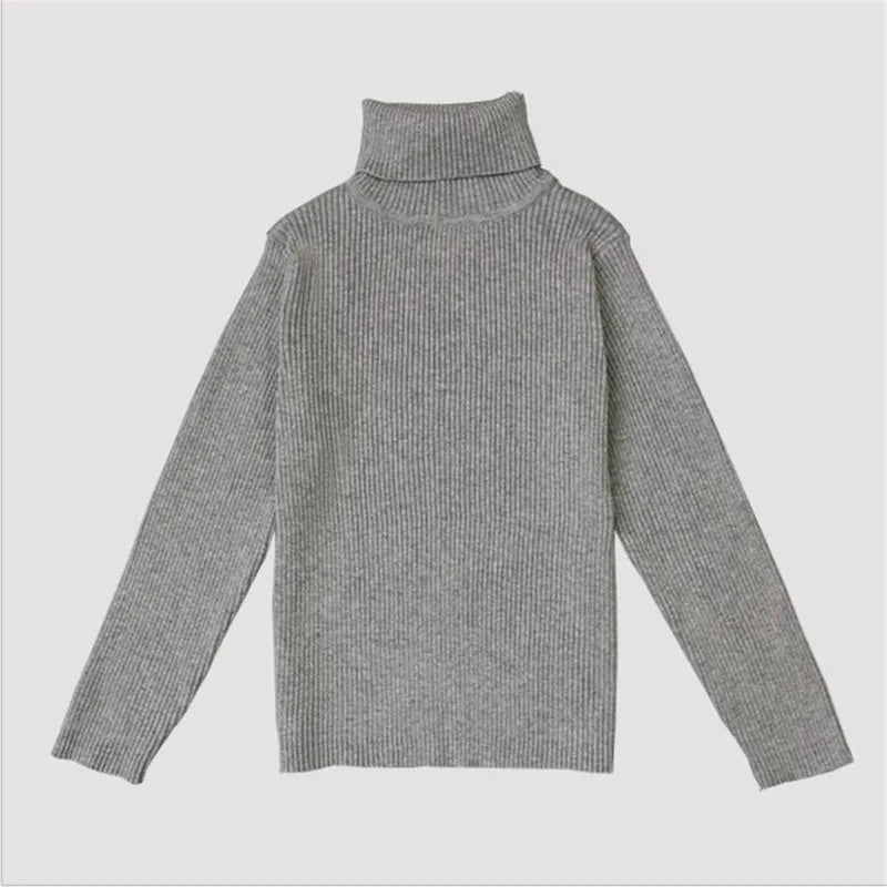 Kinder-Rollkragenpullover – Weicher Strickpullover für Babys und Kleinkinder