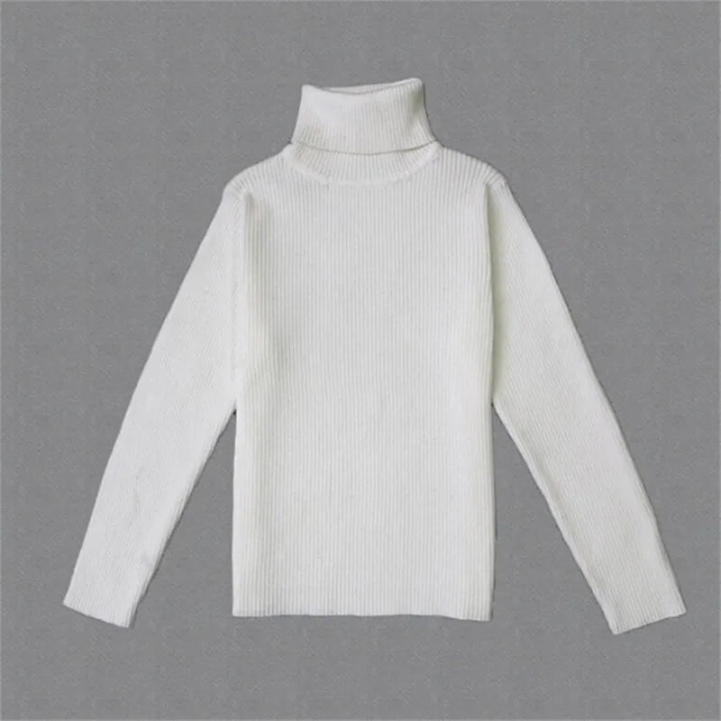 Kinder-Rollkragenpullover – Weicher Strickpullover für Babys und Kleinkinder