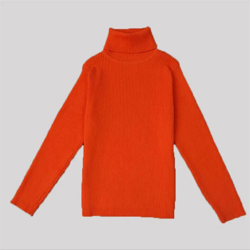 Kinder-Rollkragenpullover – Weicher Strickpullover für Babys und Kleinkinder