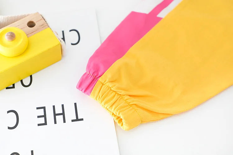 Lässiger Sportanzug für Kinder – 2-teiliges Set mit Reißverschluss und Buchstabendruck