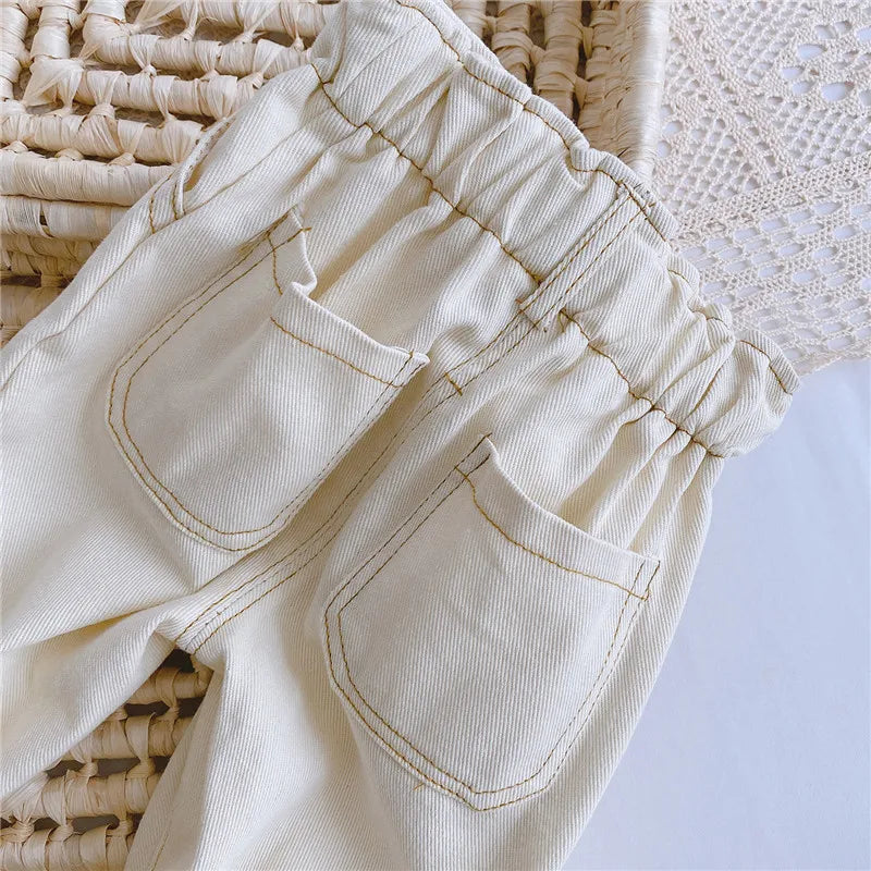 Jeans für Babys – Hohe Taille für warme Herbst-Winter-Tage