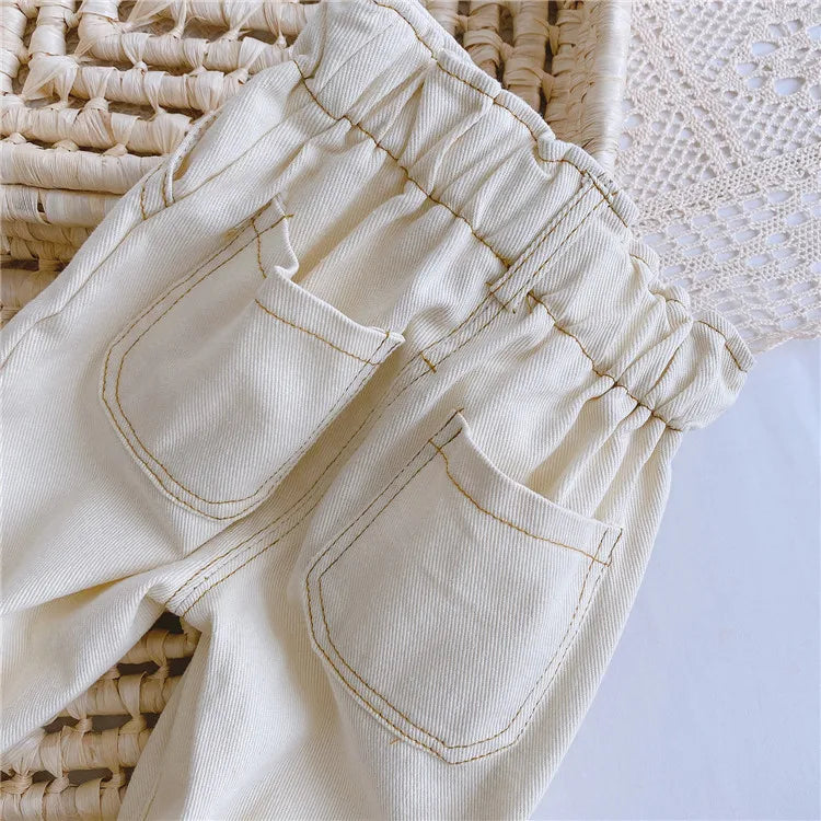 Jeans für Babys – Hohe Taille für warme Herbst-Winter-Tage