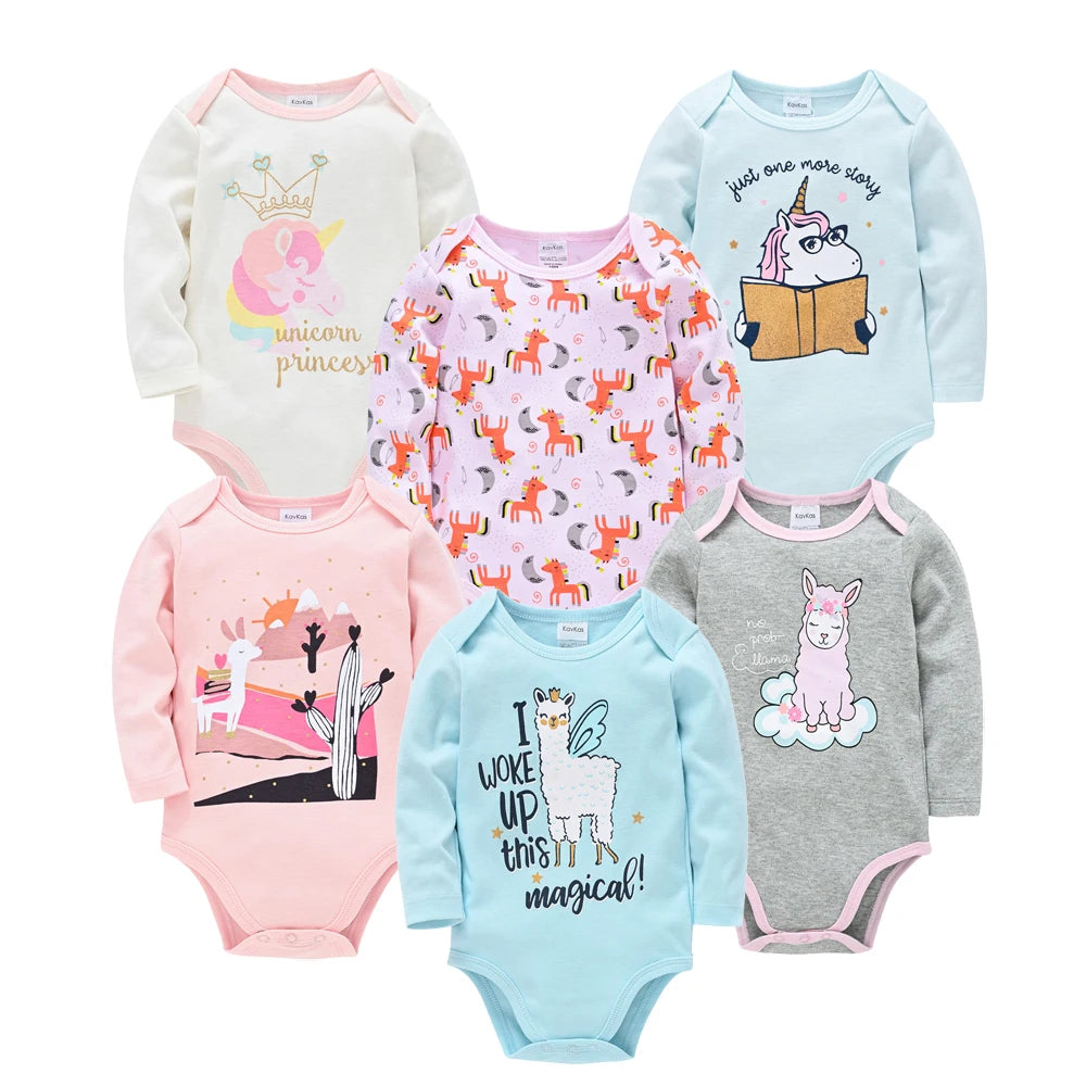 Baby-Body-Set – Weiche Baumwoll-Bodys für Neugeborene im 3er- oder 6er-Pack
