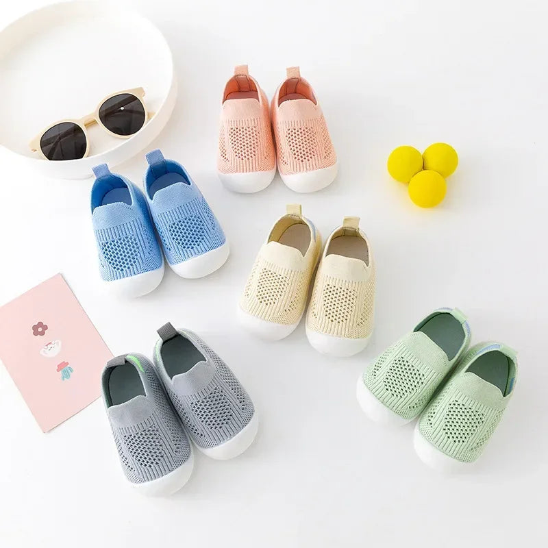 Frühling & Sommer Kids-Schuhe – Atmungsaktive Slip-On Turnschuhe für Mädchen & Jungs!