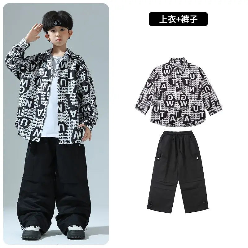 Lässiges Hip-Hop-Set – Streetwear für Jungen und Mädchen