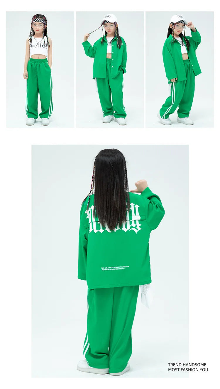 Lässiges Hip-Hop-Set – Streetwear für Jungen und Mädchen
