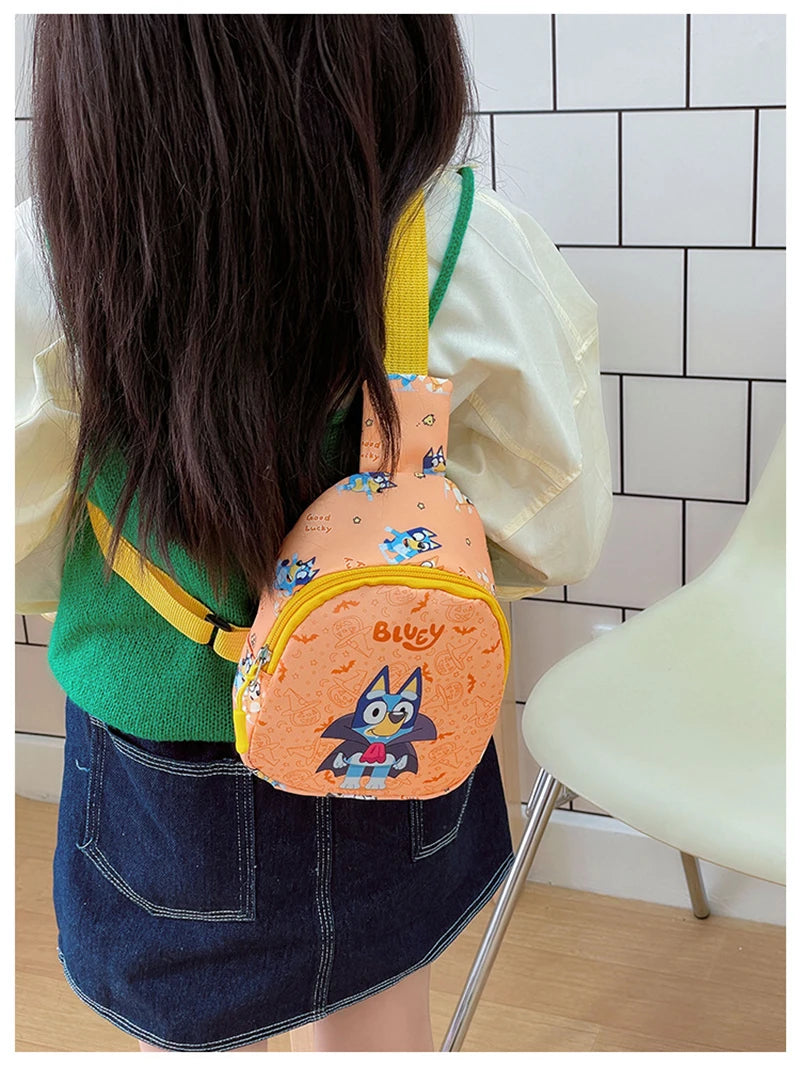 Bluey & Bingo Cartoon Rucksack für Kinder