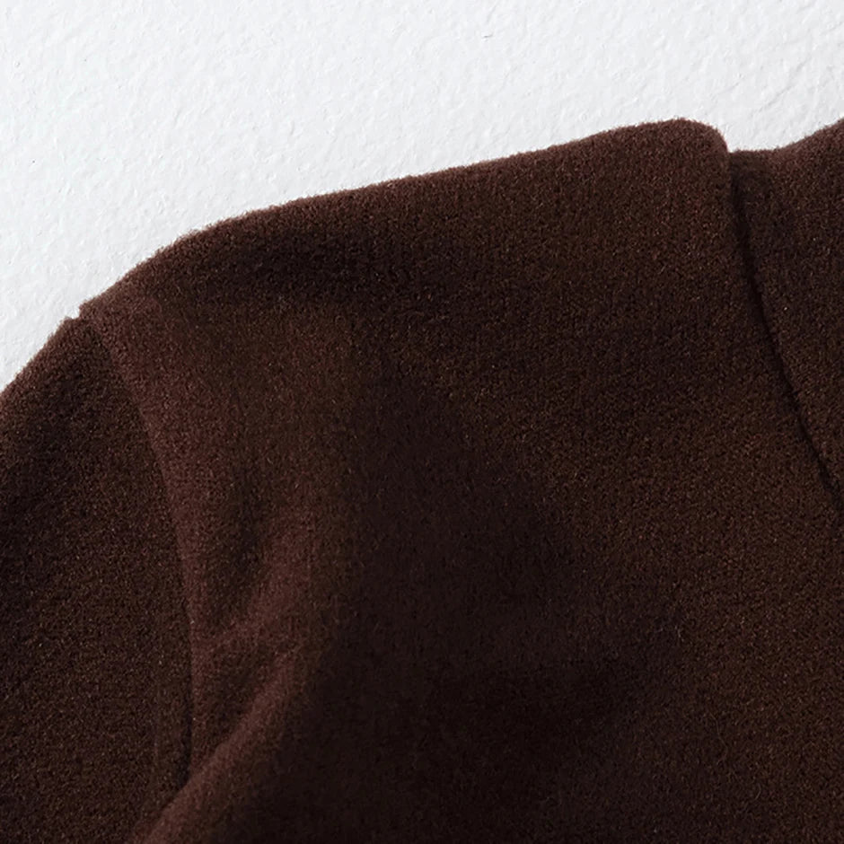 Unisex Langarm-T-Shirt mit mittelhohem Kragen  – Schlichtes Basic für Herbst und Winter auch im 3er Pack