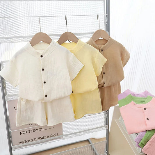 Kate's Dream Sommer-Set für Kinder – T-Shirt und Shorts aus reiner Baumwolle