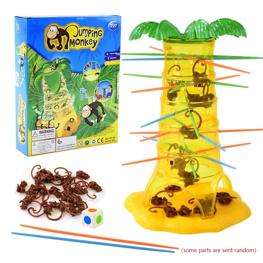 JUMPING MONKEY Affenalarm – Das spannende Würfelspiel für die ganze Familie!