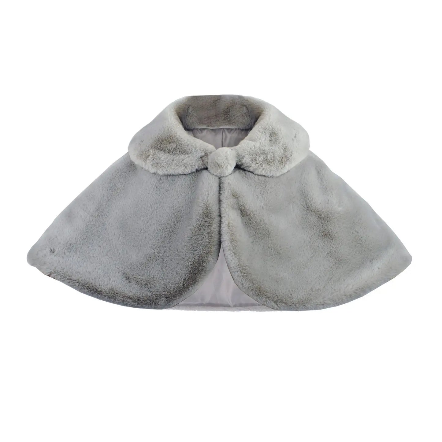 Mädchen Plüsch Schal Elegante Prinzessin Kleid Passenden Mantel Blume Mädchen Mantel Kinder Einfarbig Revers Cape Zubehör